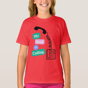 Camiseta Citação Divertida de Leitor de Livros