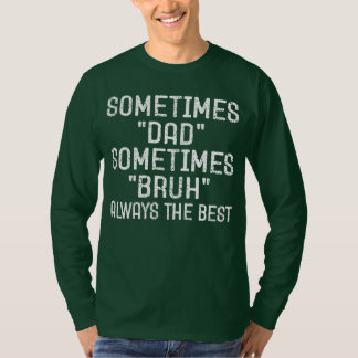 Camiseta Citação Divertida de Pai