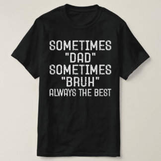 Camiseta Citação Divertida de Pai