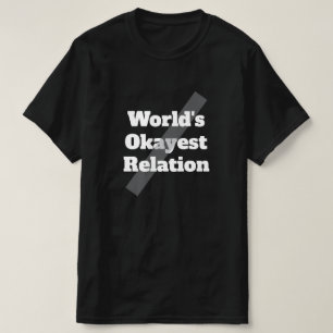 Camiseta Citação Divertida Personalizada Melhor do Mundo Me