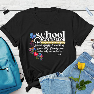Camiseta Citação Divertida Personalizada para Orientadora E