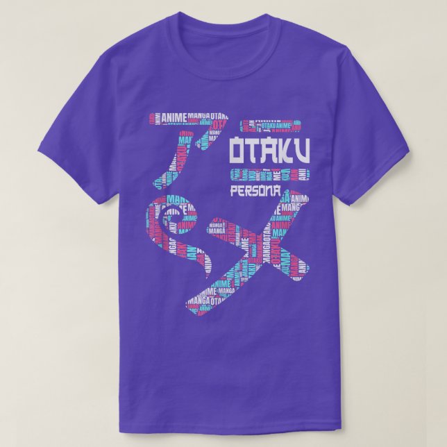 Camiseta Citação do Artístico Amusing Otaku  (Frente do Design)