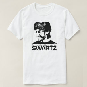 Camiseta Citação do Ativista Político da Internet Aaron