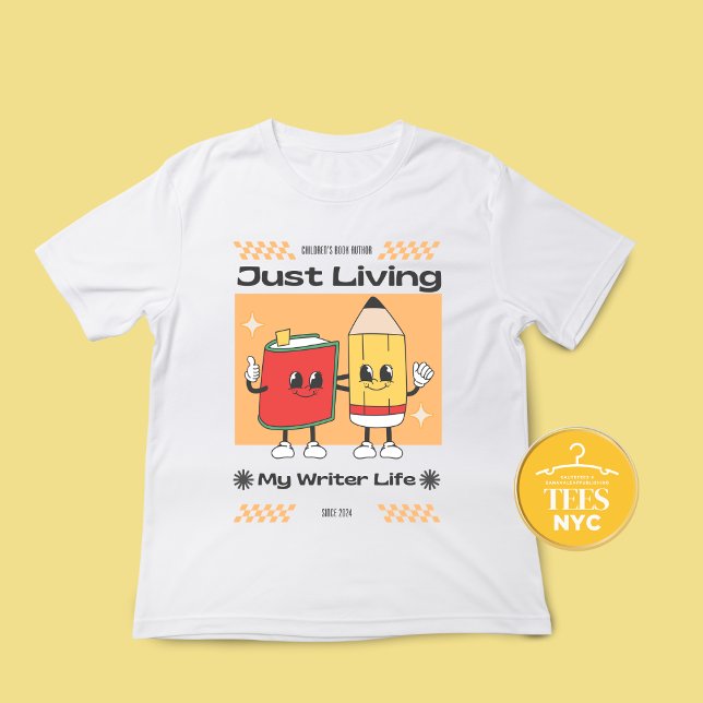 Camiseta Citação do Autor do Livro Infantil (Criador carregado)