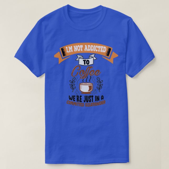 Camiseta citação do café 29 (Frente do Design)