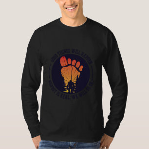 Camiseta Citação do Campeão de Esconde-Esconde Sasquatch