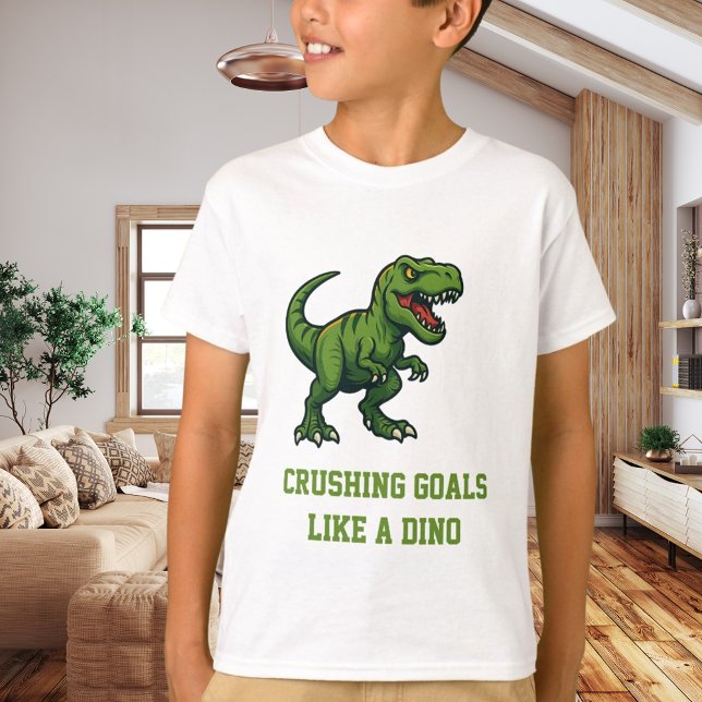 Camiseta Citação do Dinossaur Tyrannosaurus Rex (Criador carregado)