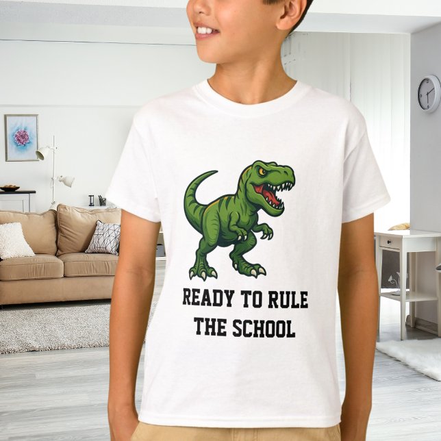 Camiseta Citação do Dinossaur Tyrannosaurus Rex (Criador carregado)
