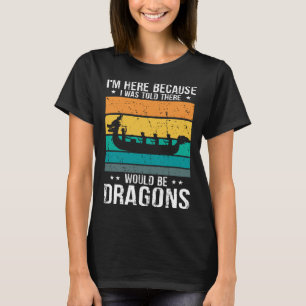 Camiseta Citação do Dragonboat para Dragon Boat e Dragonboa