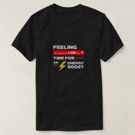 Camiseta Citação do Energy Booster.