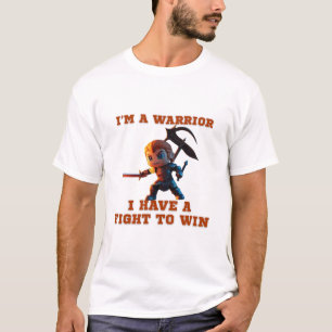 Camiseta Citação do Guerreiro Engraçado