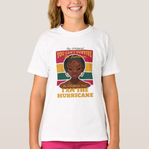 Camiseta Citação do Mês da História Negra, Furacão Melanin