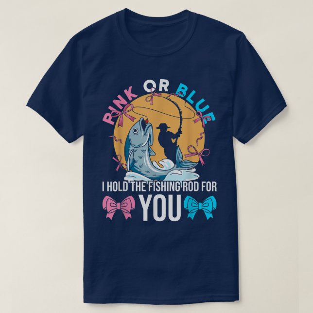 Camiseta Citação do Partido do Gênero para amantes da pesca (Frente do Design)