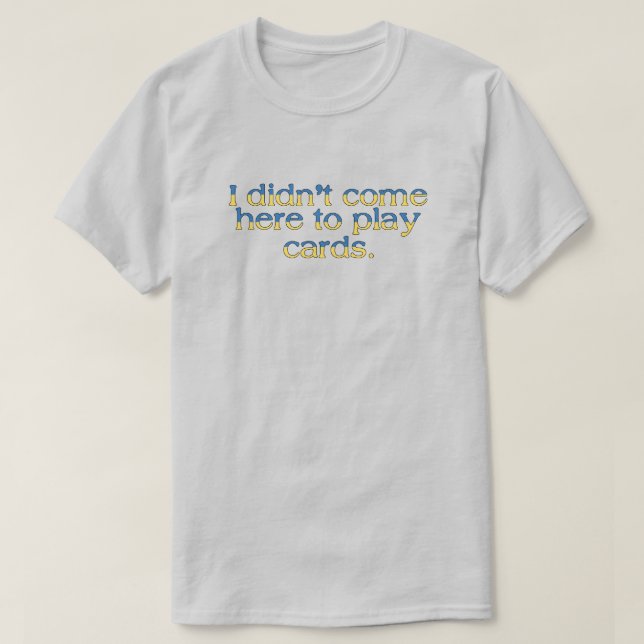Camiseta Citação do Presidente da Ucrânia (Frente do Design)