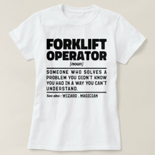 Camiseta Citação do Reparador de Manutenção do Operador do