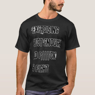 Camiseta Citação do Savage Gym Piada Treino Roupas de Rua D