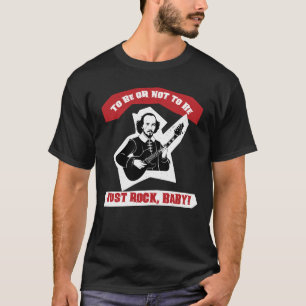 Camiseta Citação do Shakespeare Guitar Rock