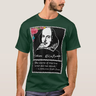 Camiseta Citação do Sonho nas Noites de Verão de Shakespear