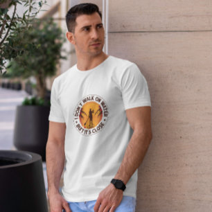 Camiseta Citação do Sunset de Placa