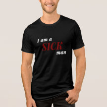Camiseta Citação Dostoievski Eu Sou um Homem Doent