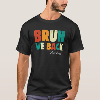 Camiseta Citação Engraçada Cara Voltamos Agradecimento ao P