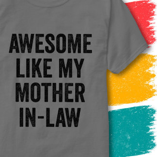 Camiseta Citação engraçada da família Incrível como minha s