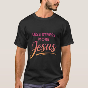 Camiseta Citação engraçada da fé cristã amor Jesus 3