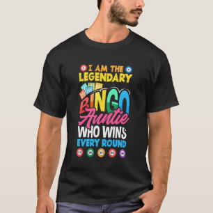 Camiseta Citação engraçada da noite de bingo para mulheres