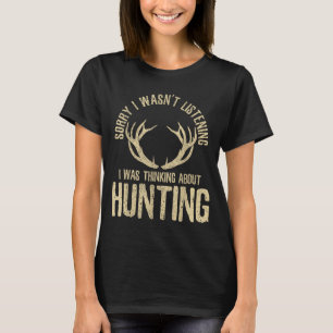Camiseta Citação engraçada de caça dizendo veado carne de v