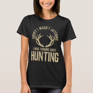Camiseta Citação engraçada de caça dizendo veado carne de v