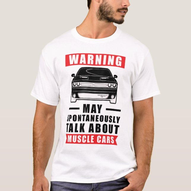 Camiseta Citação Engraçada de Carro (Frente)