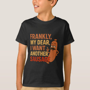 Camiseta Citação Engraçada De Enchimento De Churrasco Para 
