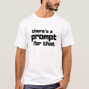 Camiseta Citação Engraçada de Engenheiro de Prompt AI Entus