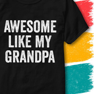 Camiseta Citação Engraçada de Família Antiga Incrível Como