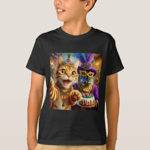 Camiseta Citação engraçada de gato jacaré crocodilo de self