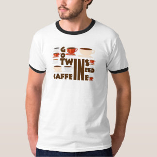 Camiseta citação engraçada de gêmeos