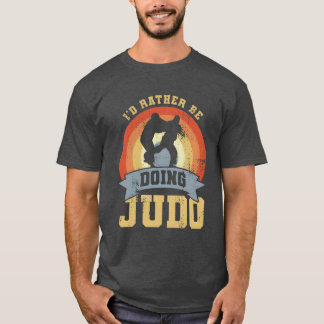 Camiseta Citação engraçada de judô vintage