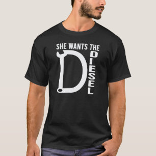 Camiseta Citação engraçada de mecânico de carros a diesel E