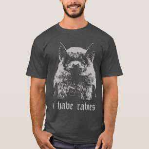 Camiseta Citação engraçada de meme de morcego com raiva vin
