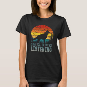 Camiseta Citação engraçada de pastor alemão amantes de cães