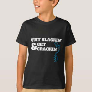 Camiseta Citação engraçada de pesca no gelo para pescadores