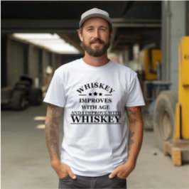 Camiseta Citação engraçada de uísque para beber