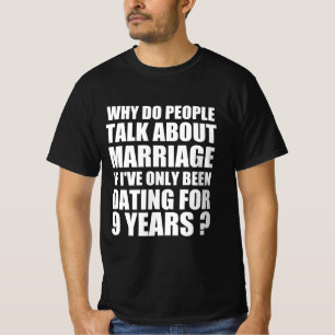 Camiseta citação engraçada do casamento