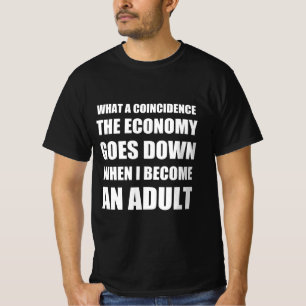 Camiseta citação engraçada econômica