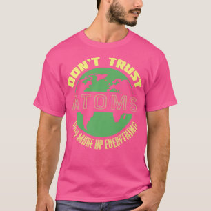 Camiseta Citação Engraçada para o domínio científico Não co