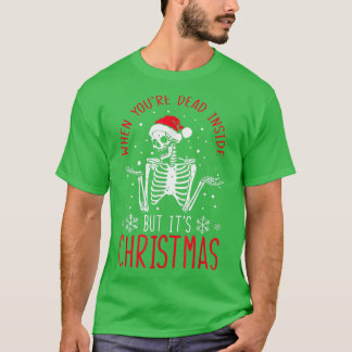 Camiseta Citação engraçada quando você é Morto, mas é Chris