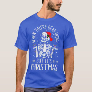 Camiseta Citação engraçada quando você é Morto, mas é Chris
