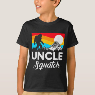 Camiseta Citação Engraçada Tio Bigfoot Squatch