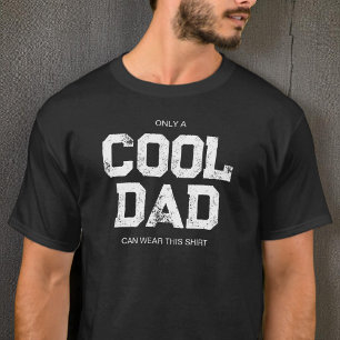 Camiseta Citação Engraçada Tipografia Preto e Branco Pai Le