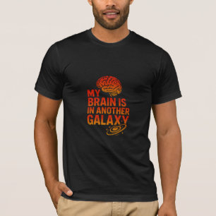Camiseta citação espacial engraçada